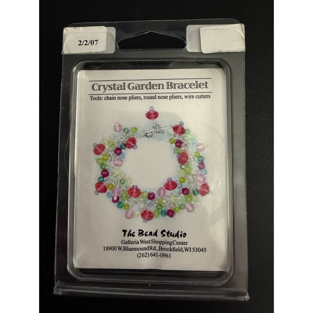 Jewelry Beading Kit Garden Bracelet Bead Studio DIY